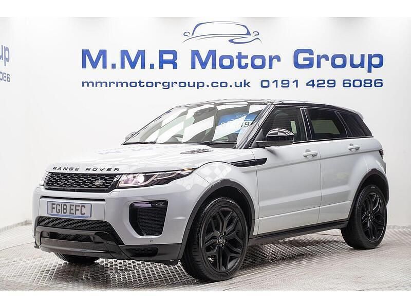 Used Land Rover Range Rover evoque HSE Dynamic 2018 White Estate