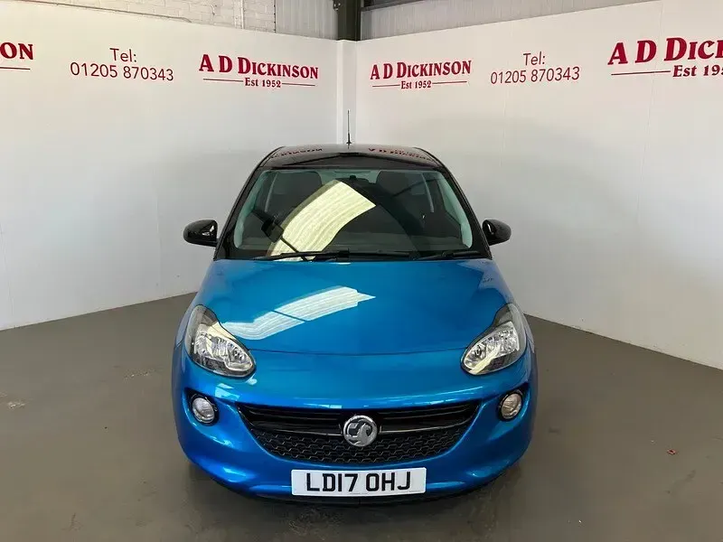 Used Vauxhall Adam 2017 Blue Hatchback