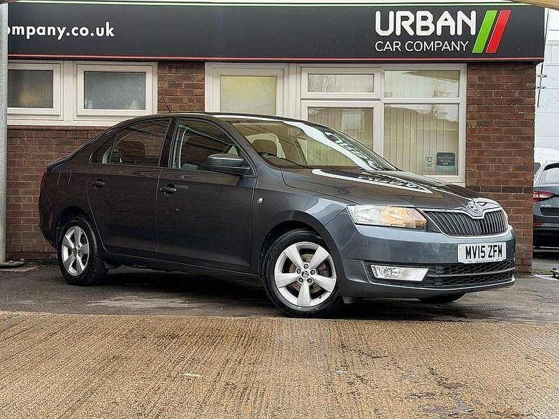 Grey Used 2015 Skoda Rapid SE Hatchback | £5,950 (Good price) - Image 1/4