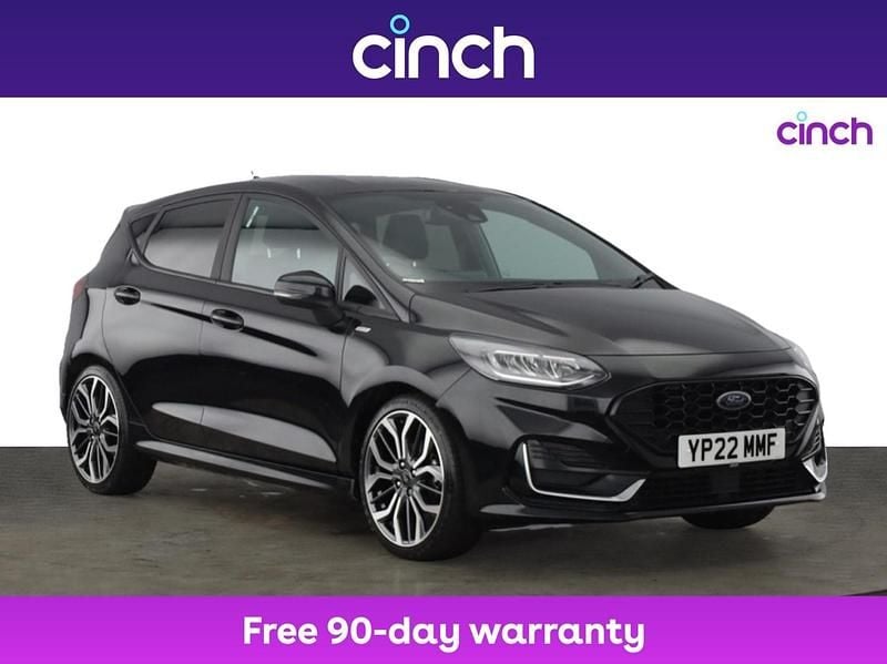 Black Used 2022 Ford Fiesta ST-Line Hatchback | £14,399 (Fair price) - Image 1/3
