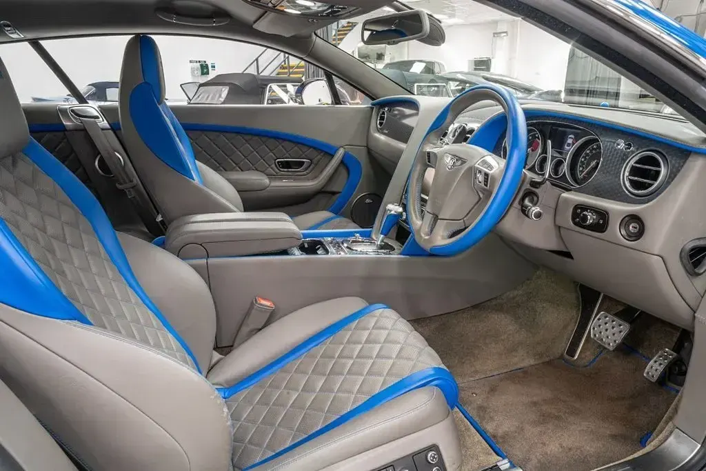 Used Bentley Continental 635 HP (467 kW) 2015 Blue Coupe