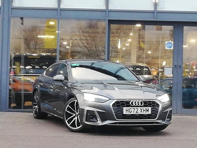 Used Audi A5 S-Line 163 HP (119 kW) 2023 Grey Hatchback