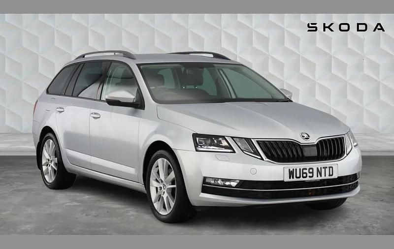 Brilliant silver metallic Used 2019 Skoda Octavia SE L Estate | £16,000 (Super price) - Image 1/4