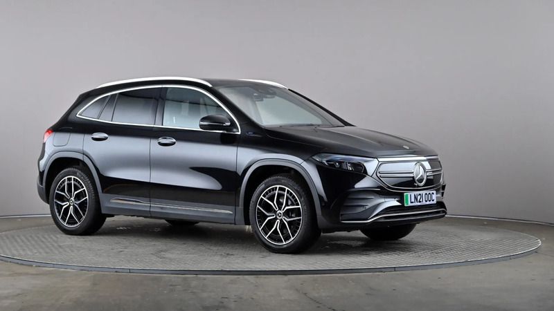 Black Used 2021 Mercedes EQA250 AMG Line Premium SUV | £21,498 (Fair price) - Image 1/3