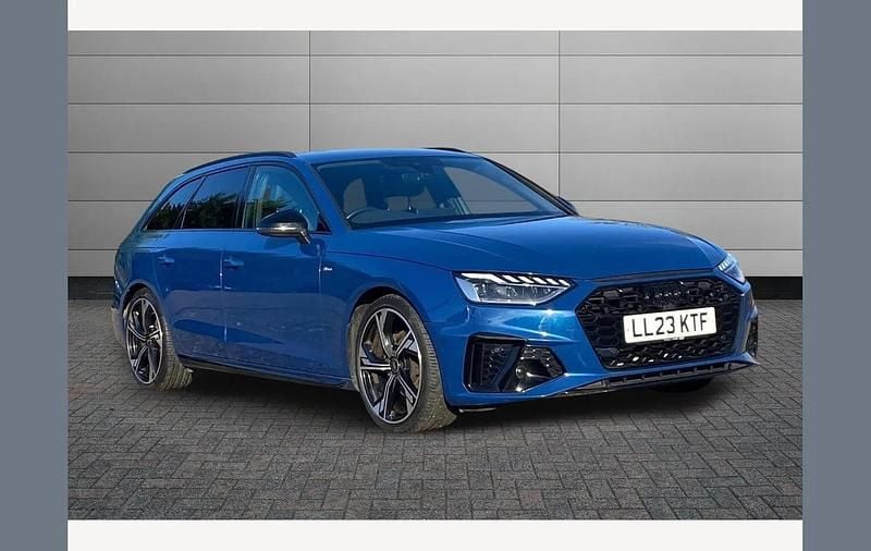 Blue Used 2023 Audi A4 Black Edition Estate | £26,795 (Fair price) - Image 1/4