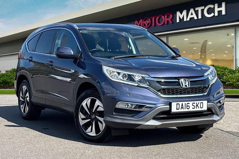 Used Honda CR-V SR 160 HP (117 kW) 2016 Blue SUV