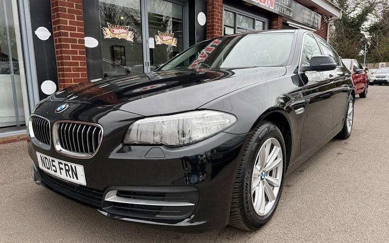 Used BMW 518 Comfort Edition 150 HP (110 kW) 2015 Black Sedan