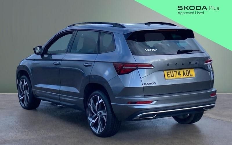 Used Skoda Karoq SportLine 150 HP (110 kW) 2024 Grey SUV