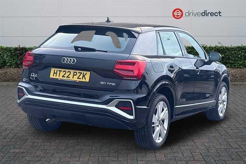 Used Audi Q2 S-Line 110 HP (80 kW) 2022 Black SUV