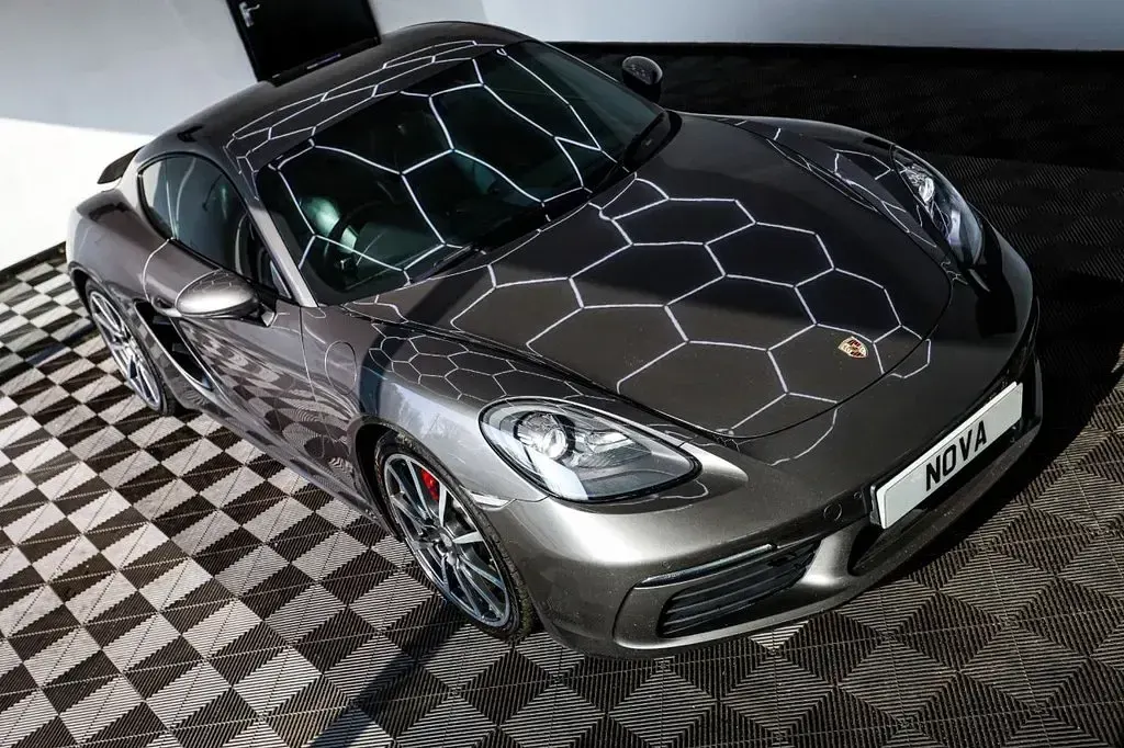 Used Porsche 718 Cayman 350 HP (257 kW) 2017 Grey Coupe
