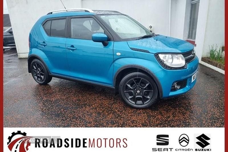 Used Suzuki Ignis SZ-T 90 HP (66 kW) 2018 Blue/black SUV