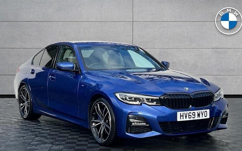 Used BMW 320 M Sport 190 HP (139 kW) 2019 Blue Sedan