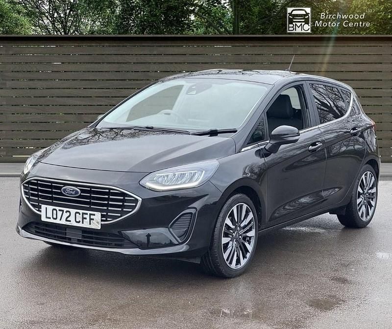 Used Ford Fiesta Titanium X 125 HP (91 kW) 2022 Black Hatchback