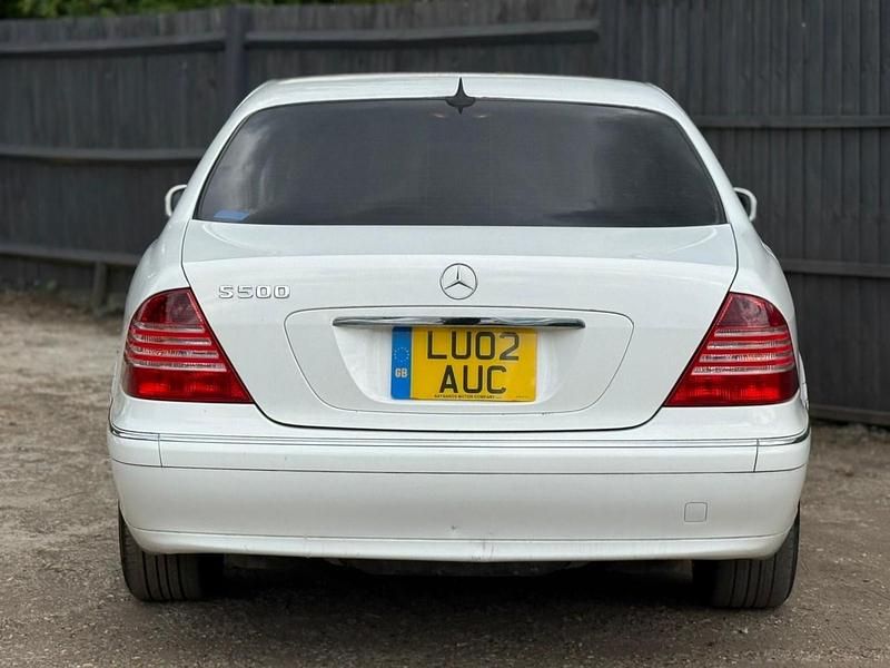 Used Mercedes S320 2002 White Sedan