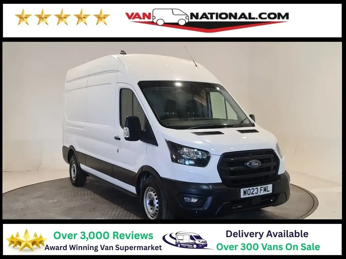 Begagnad Ford Transit 130 HK (95 kW) 2023 Vit