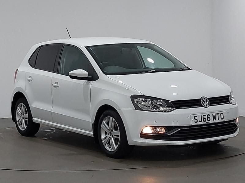 White Used 2017 VW Polo Match Hatchback | £8,998 (Fair price) - Image 1/4