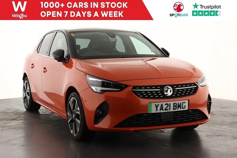 Orange Used 2021 Vauxhall Corsa-e Elite Hatchback | £11,448 (Fair price) - Image 1/4