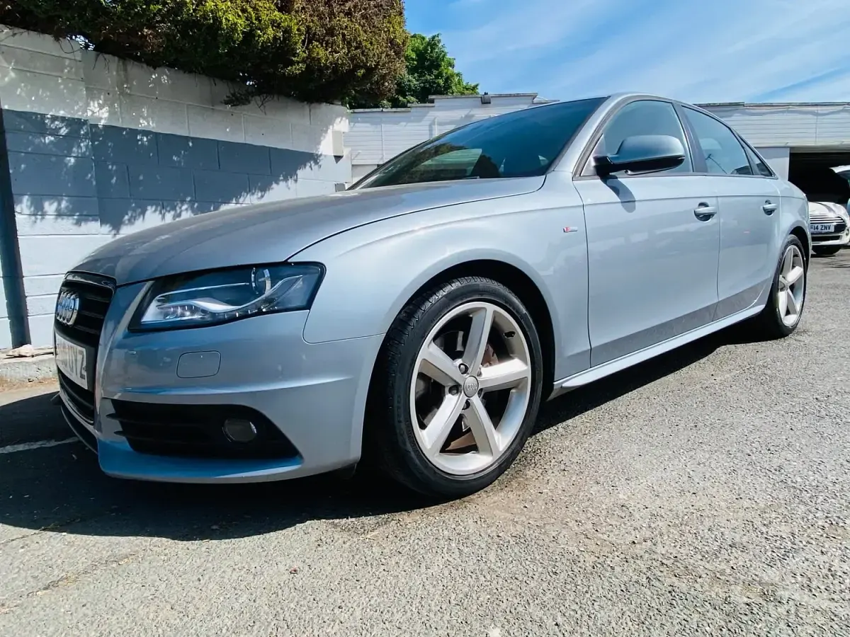 Used Audi A4 S-Line 2010 Silver Sedan