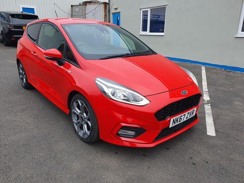 Red Used 2018 Ford Fiesta ST-Line Hatchback | £5,500 (Super price) - Image 1/4