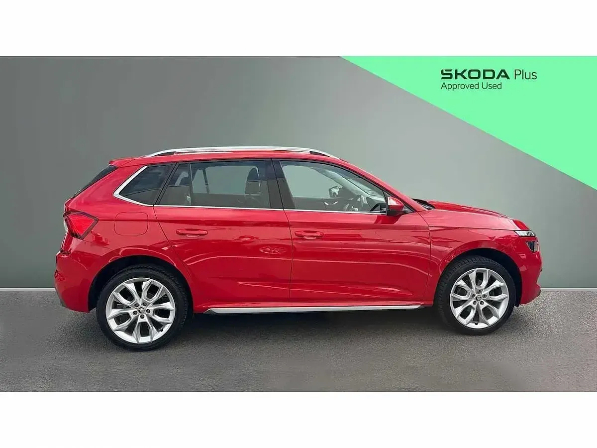 Used Skoda Kamiq SE L 150 HP (110 kW) 2020 Red SUV
