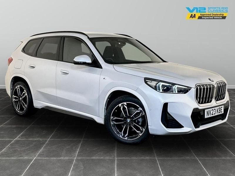 White Used 2023 BMW X1 M Sport SUV | £28,395 (Good price) - Image 1/2