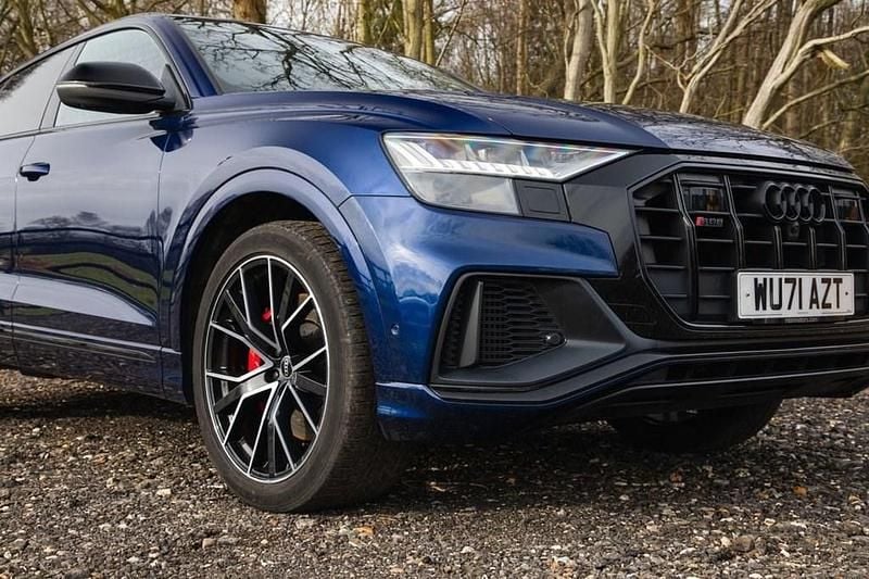Used Audi SQ8 Black Edition 507 HP (372 kW) 2021 Blue SUV