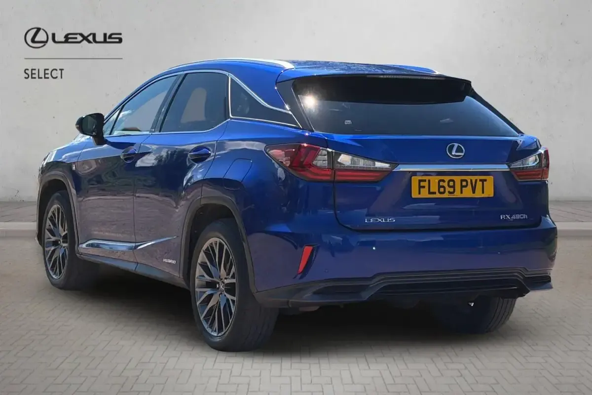 Used Lexus RX450h Sport Line 2019 Blue SUV