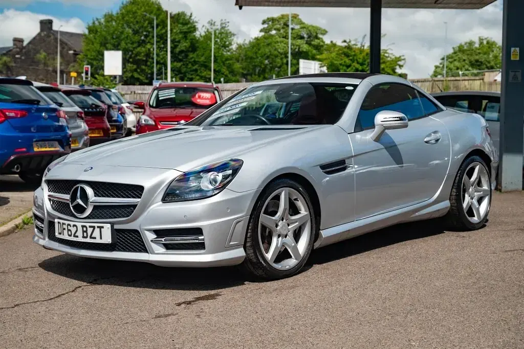 Used Mercedes SLK200 AMG 2012 Silver Cabriolet