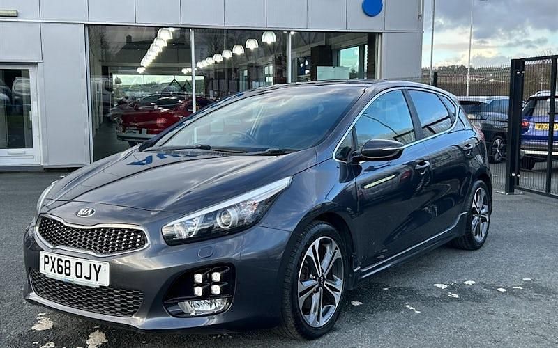 Begagnad Kia Ceed GT-Line S 136 HK (100 kW) 2018 Halvkombi