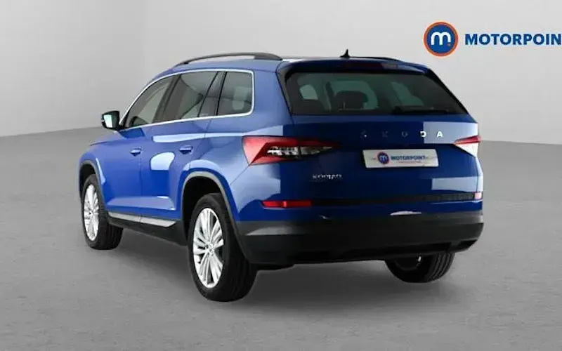Used Skoda Kodiaq SE L 150 HP (110 kW) 2020 Blue SUV