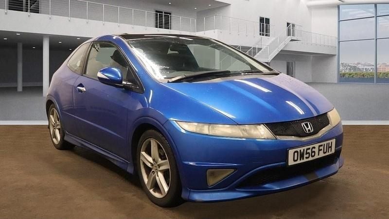 Used Honda Civic Type S 138 HP (101 kW) 2007 Blue Hatchback