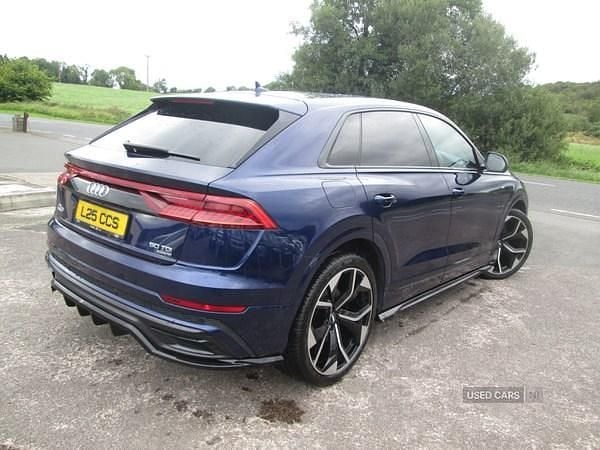 Used Audi Q8 S-Line 286 HP (210 kW) 2021 Blue SUV