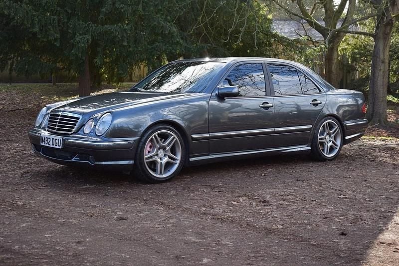 Silver Used 2000 Mercedes E55 AMG Sedan | £9,950 - Image 1/4