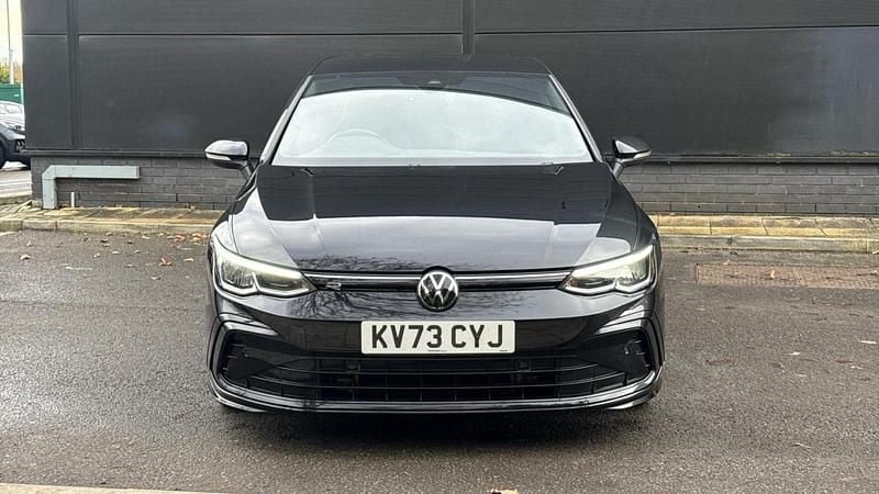 Used VW Golf VIII R-line 150 HP (110 kW) 2023 Black Hatchback