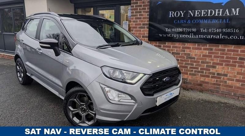 Used Ford Ecosport ST-Line 125 HP (91 kW) 2020 Silver SUV