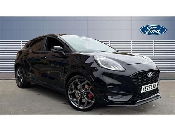 Black Used 2025 Ford Puma Gen-E ST SUV | £25,738 (A bit pricey) - Image 1/4