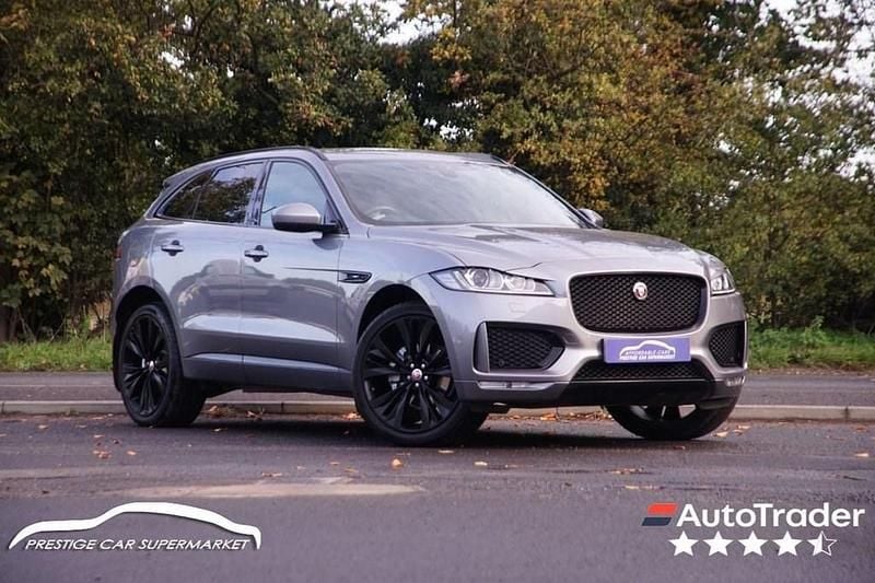 Grey Used 2019 Jaguar F-Pace Chequered Flag SUV | £19,199 (Good price) - Image 1/4