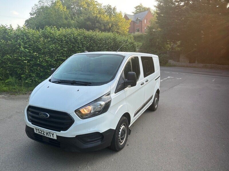 Used Ford Transit Custom 105 HP (77 kW) 2022 White Van