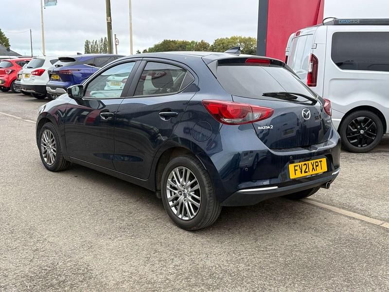 Used Mazda 2 Inclusive 90 HP (66 kW) 2021 Blue Hatchback