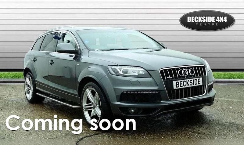 Used Audi Q7 S-line plus 245 HP (180 kW) 2013 Grey SUV