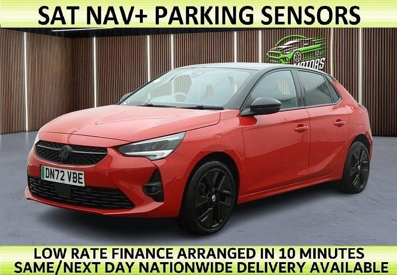 Used Vauxhall Corsa-e Edition 100 kW (136 HP) 2022 Red Hatchback