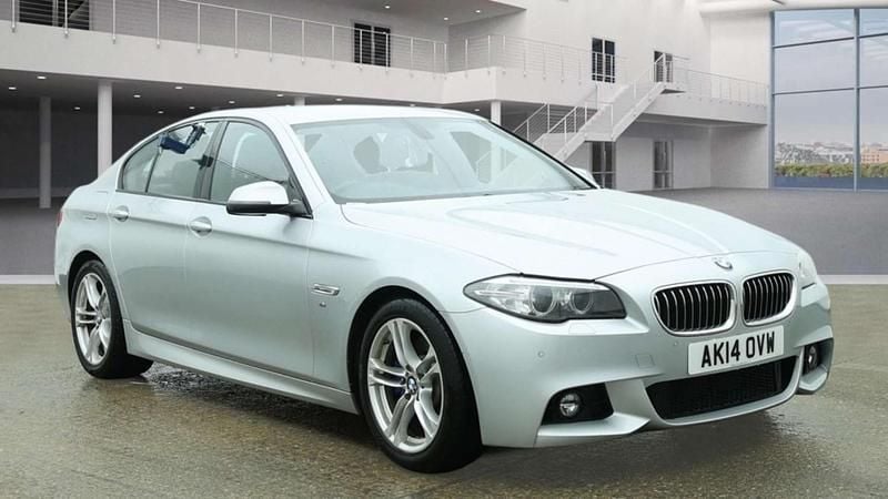 Used BMW 525 M Sport 218 HP (160 kW) 2014 Silver Sedan