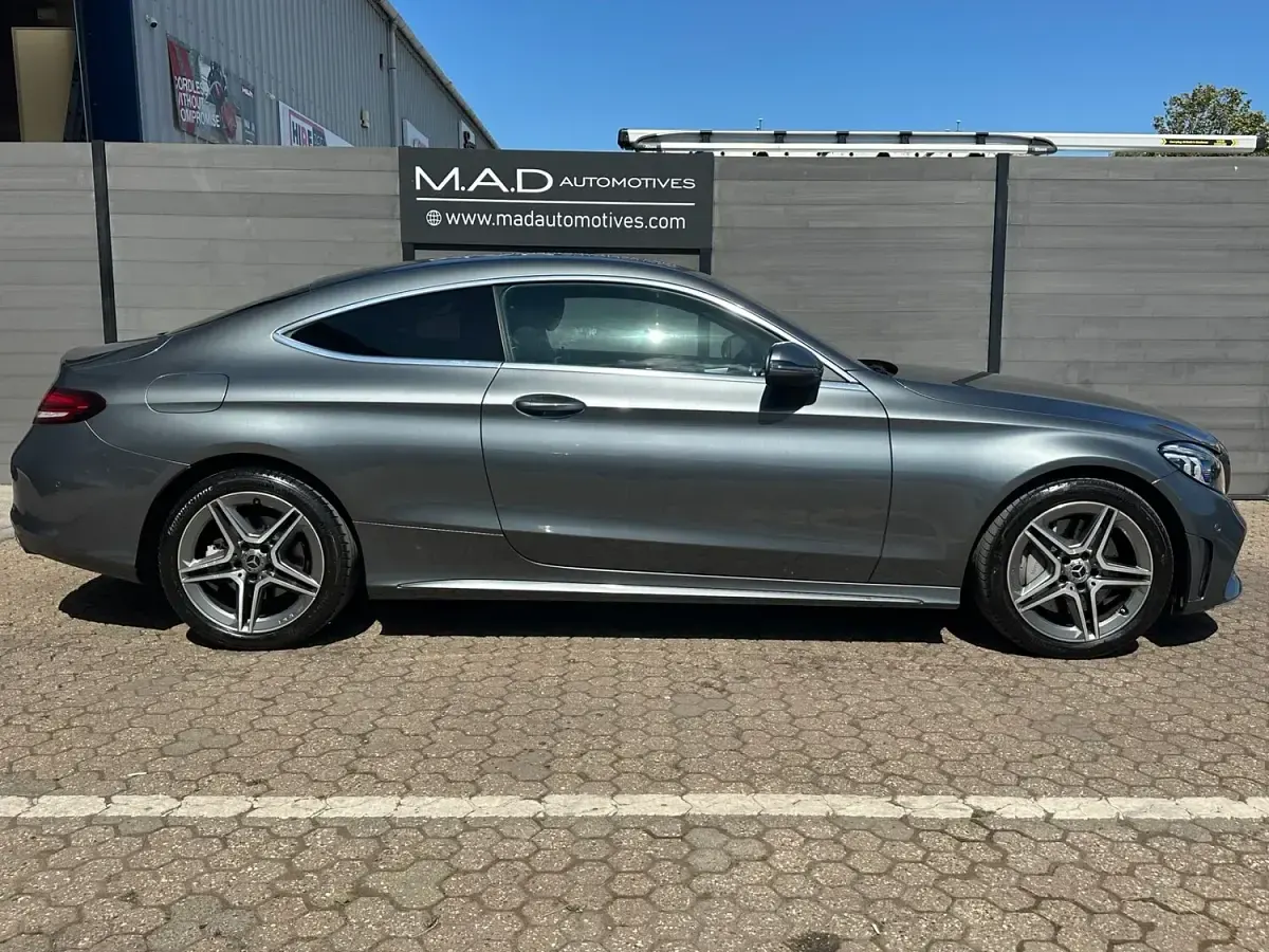 Used Mercedes C300 AMG Line Premium 258 HP (189 kW) 2019 Grey Coupe
