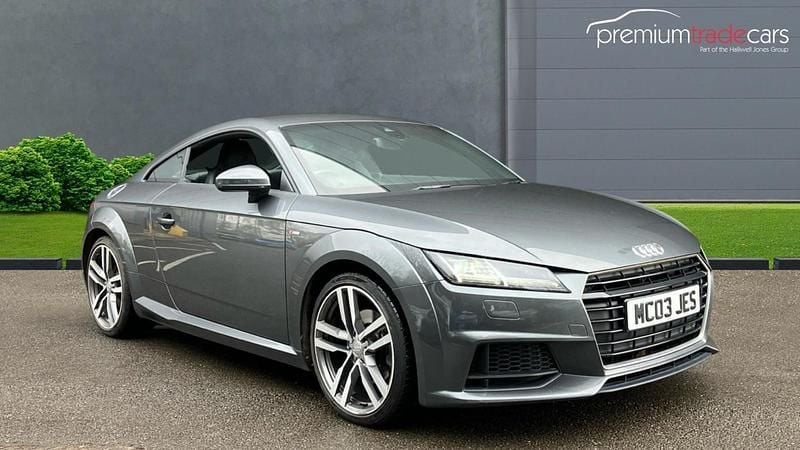 Used Audi TT S-Line 230 HP (169 kW) 2017 Grey Coupe