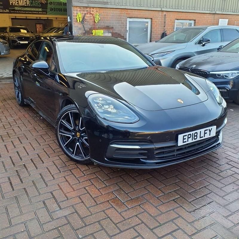 Black Used 2018 Porsche Panamera Sedan | £31,995 (Expensive) - Image 1/4