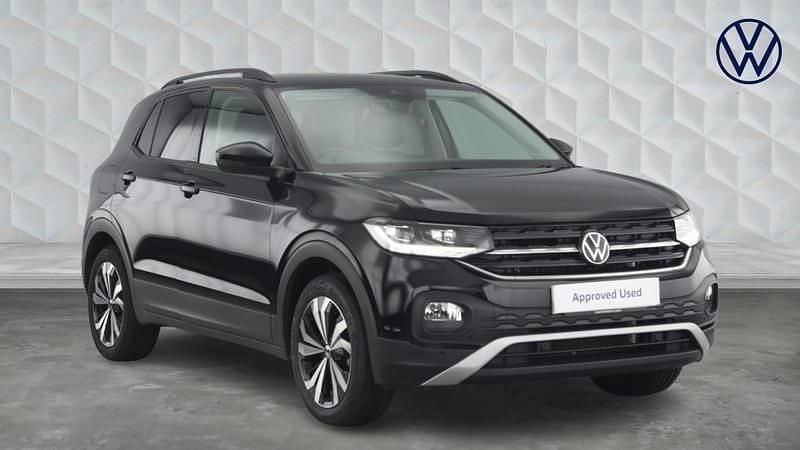 Black Used 2023 VW T-Cross Black Edition SUV | £20,065 (Fair price) - Image 1/4