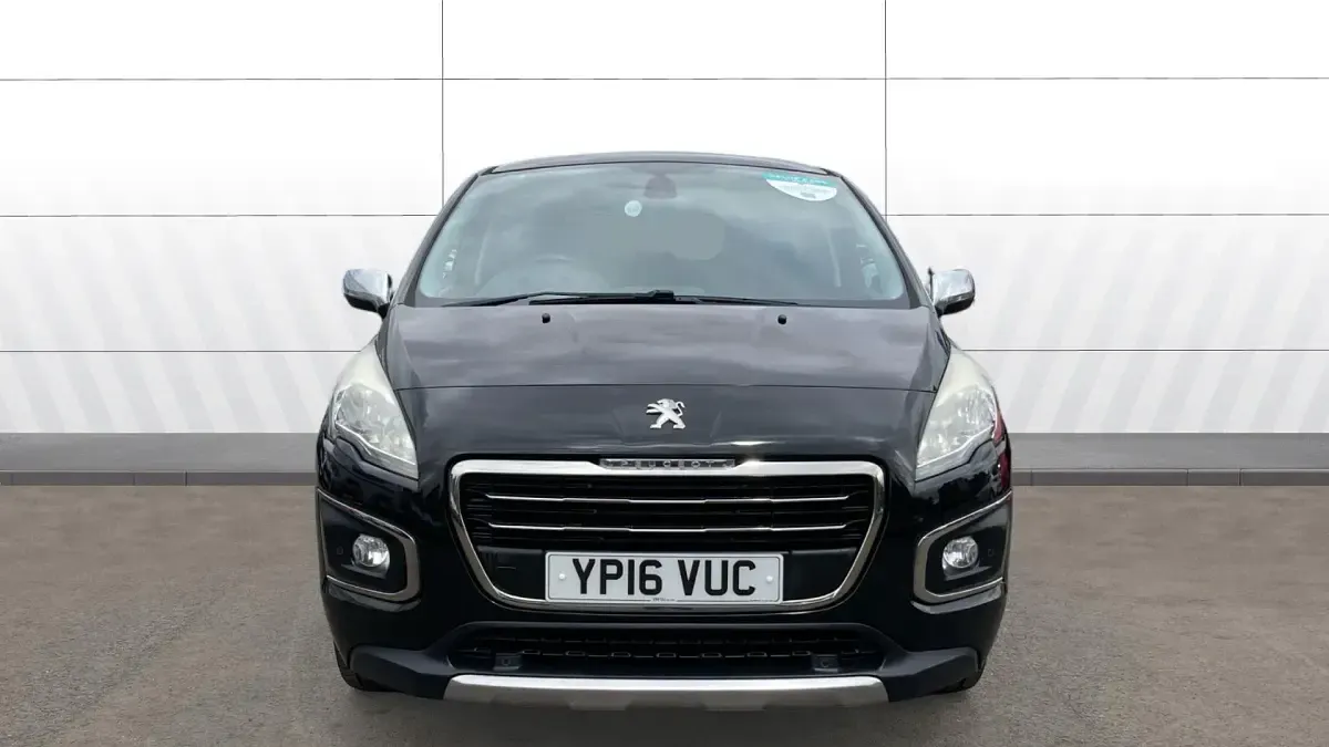 Used Peugeot 3008 Allure 120 HP (88 kW) 2016 Black Estate