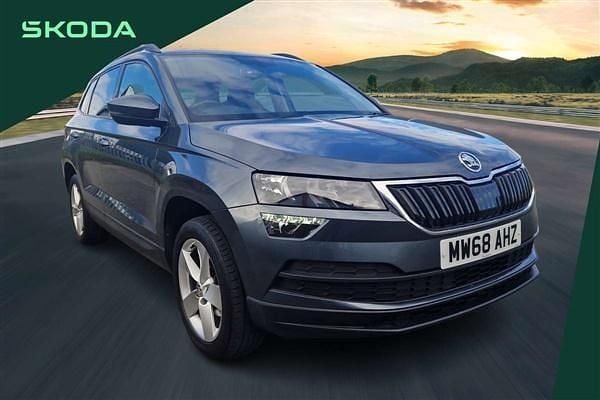 Grey Used 2018 Skoda Karoq SE SUV | £12,990 (Good price) - Image 1/4