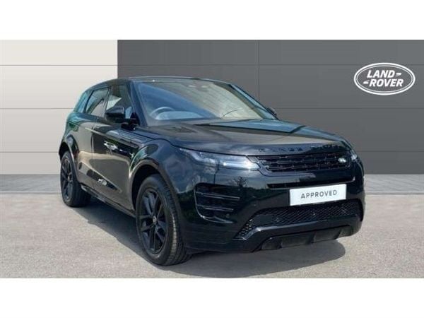 Black Used 2024 Land Rover Range Rover evoque SE Dynamic SUV | £38,990 (Expensive) - Image 1/4