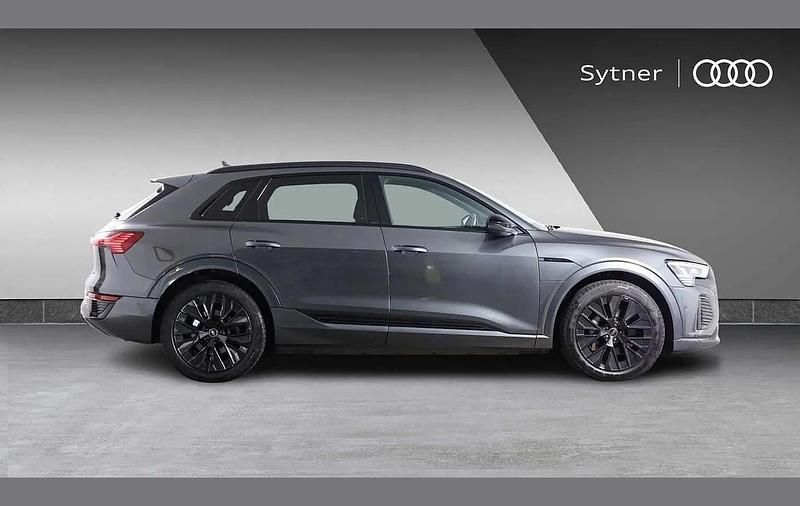 Used Audi Q8 e-tron Black Edition 300 kW (408 HP) 2023 Grey SUV